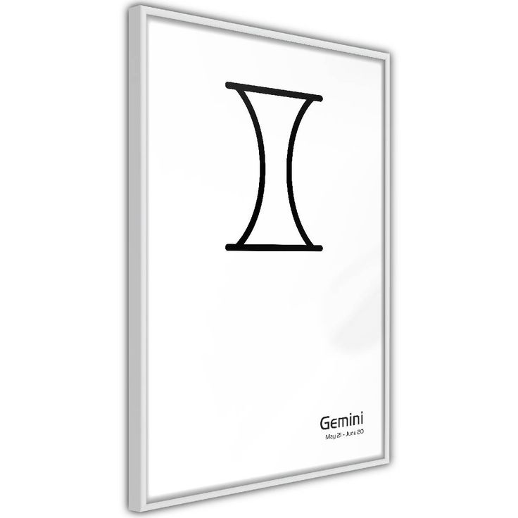 Juliste Artgeist Gemini, kehyksillä, eri kokoja