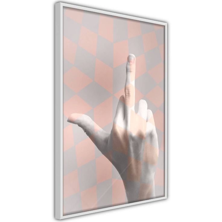 Juliste Artgeist Hate You!, kehyksillä, eri kokoja