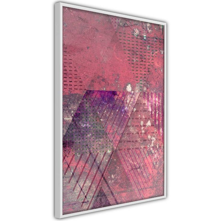 Juliste Artgeist Crimson Abstraction, kehyksillä, eri kokoja