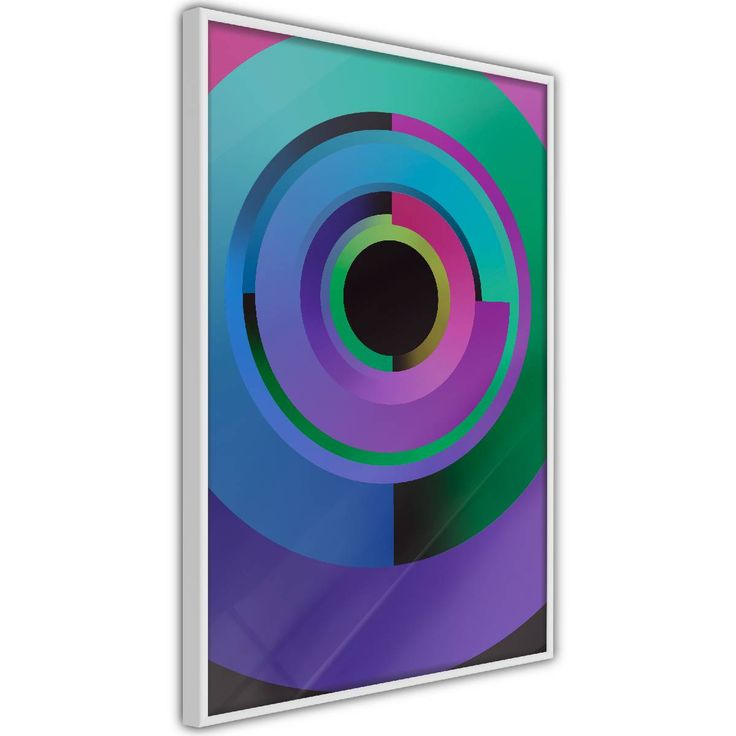 Juliste Artgeist Colourful Gears, kehyksillä, eri kokoja