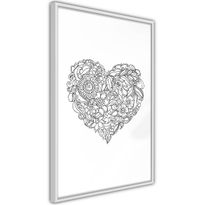 Juliste Artgeist Ethnic Heart, kehyksillä, eri kokoja