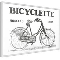 Juliste Artgeist Old Bike, kehyksillä, eri kokoja