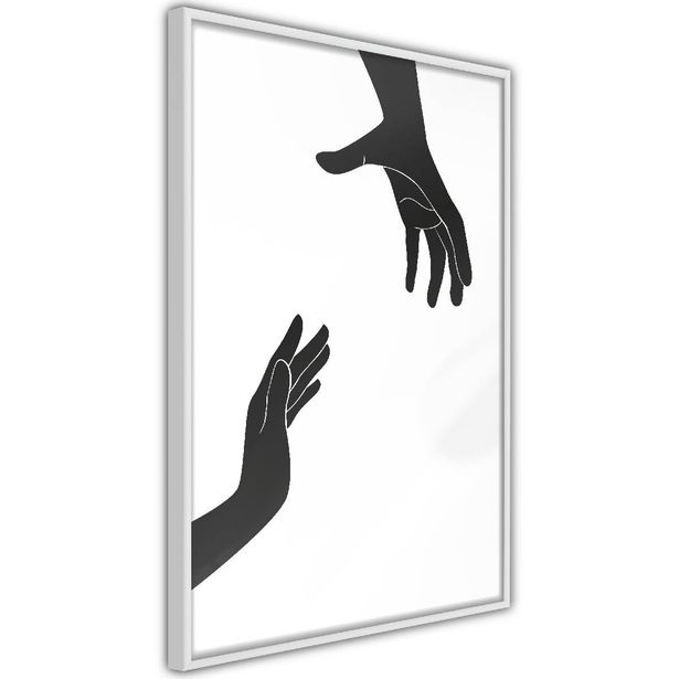 Juliste Artgeist Helping Hand, kehyksillä, eri kokoja