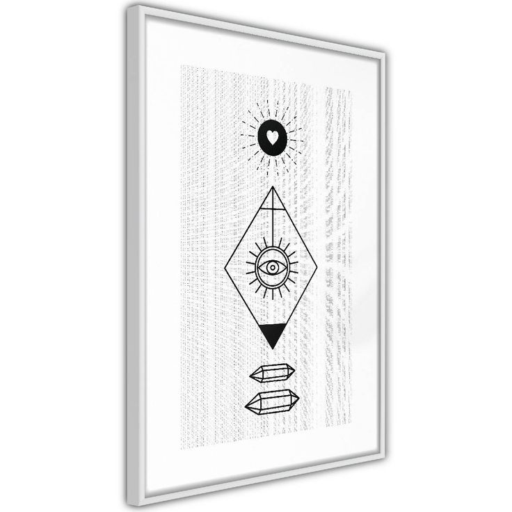 Juliste Artgeist Symbols, kehyksillä, eri kokoja