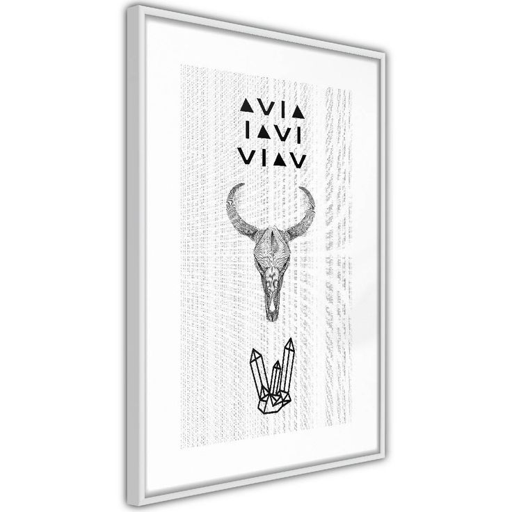 Juliste Artgeist Animal Skull, kehyksillä, eri kokoja