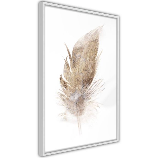 Juliste Artgeist Transience Beige, kehyksillä, eri kokoja