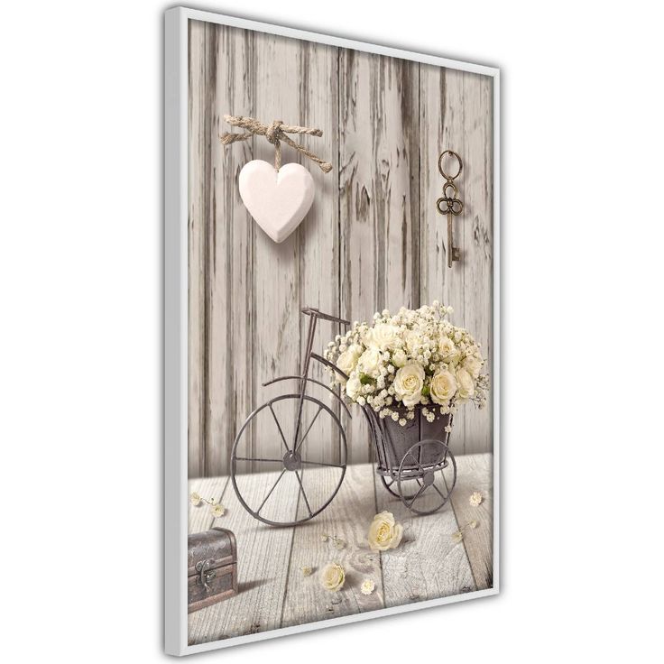 Juliste Artgeist Secret Bouquet, kehyksillä, eri kokoja