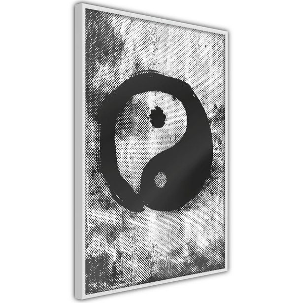 Juliste Artgeist Yin And Yang, kehyksillä, eri kokoja