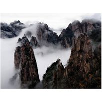 Maisematapetti Artgeist Sea of ​​pilvien Huangshan Mountain, Kiina, eri kokoja