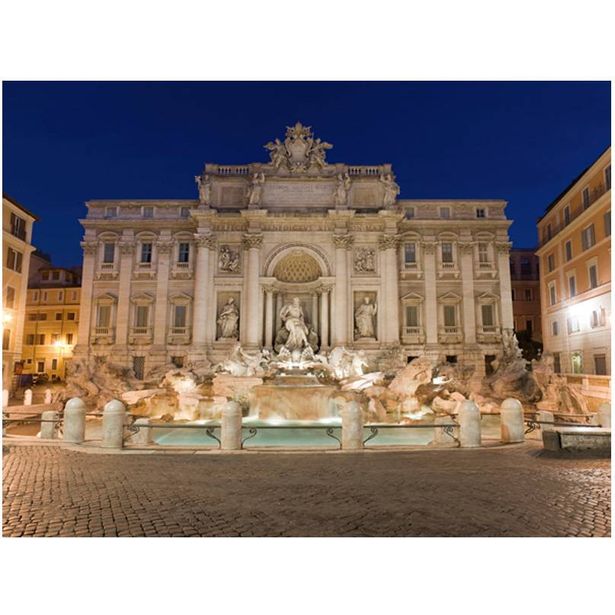 Kuvatapetti Artgeist Trevi Fountain - Rome, eri kokoja