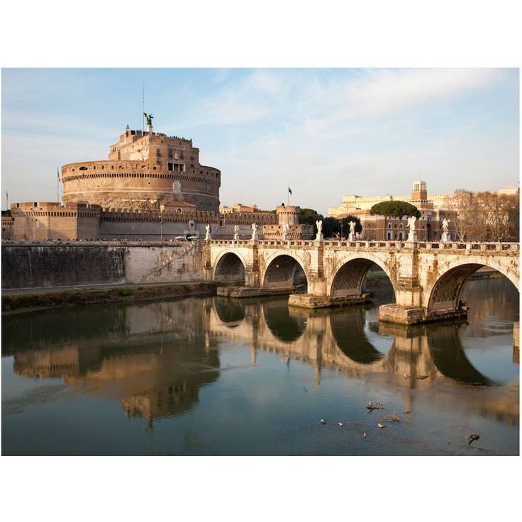 Kuvatapetti Artgeist Ponte San Angelo, eri kokoja