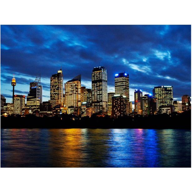 Kuvatapetti Artgeist Pilvet Sydneyn yllä, eri kokoja