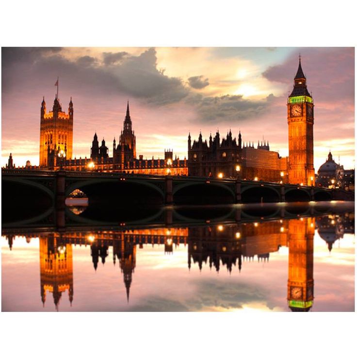 Kuvatapetti Artgeist Big Ben illalla, Lontoo, eri kokoja