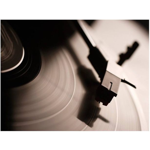 Kuvatapetti Artgeist Gramophone and vinyl record, eri kokoja
