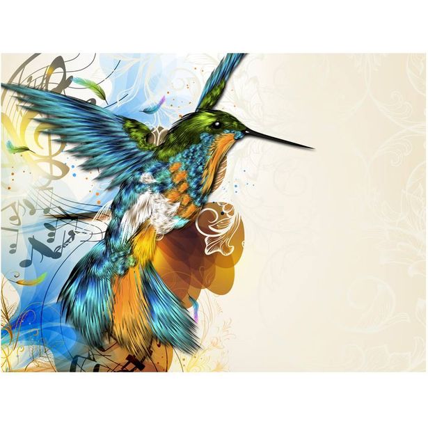 Kuvatapetti Artgeist Marvelous bird, eri kokoja
