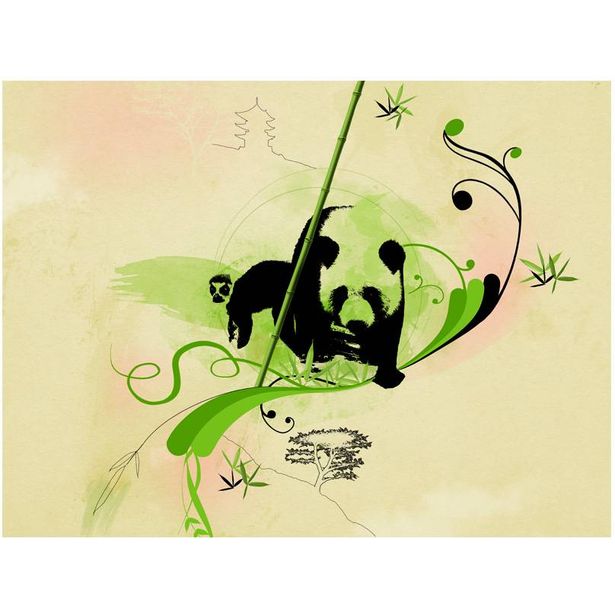 Kuvatapetti Artgeist Giant Panda, eri kokoja