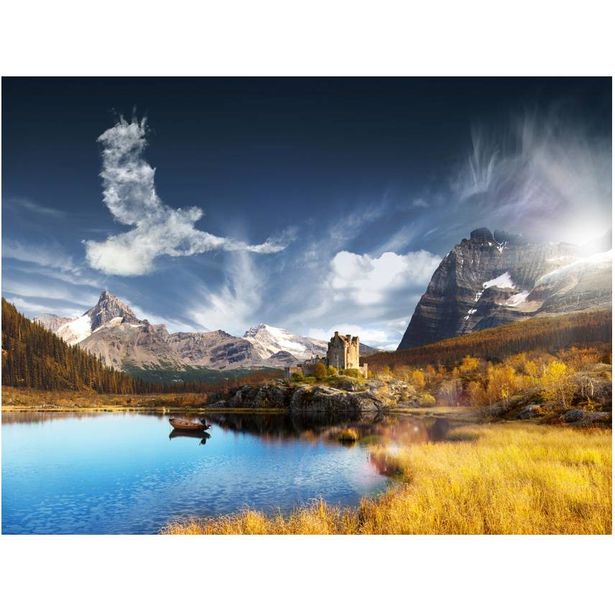 Kuvatapetti Artgeist Bird cloud, eri kokoja