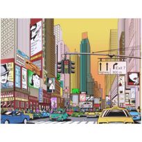 Kuvatapetti Artgeist Ruuhka - NY, eri kokoja