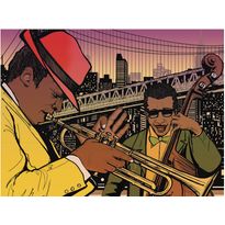 Kuvatapetti Artgeist Jazzia illalla, eri kokoja