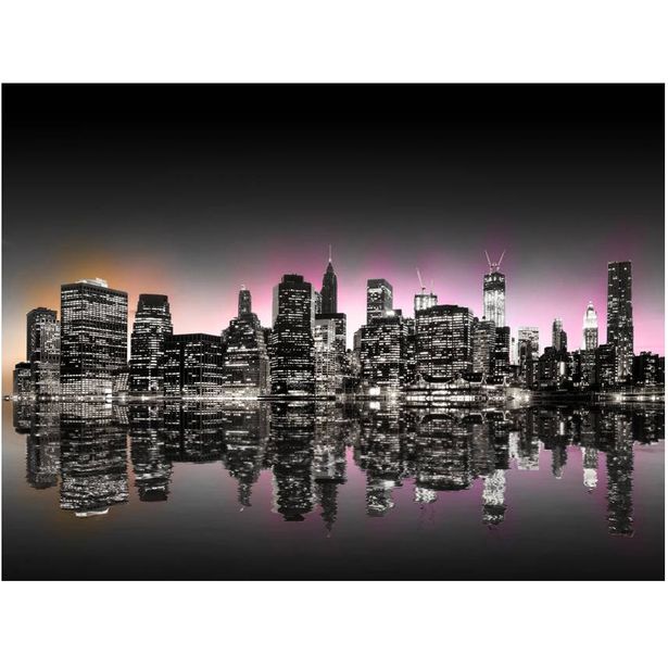 Kuvatapetti Artgeist Colorful glow over NYC, eri kokoja