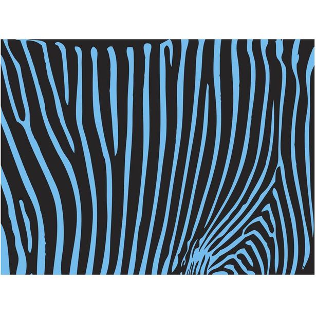 Kuvatapetti Artgeist Turquoise Zebra Pattern, eri kokoja