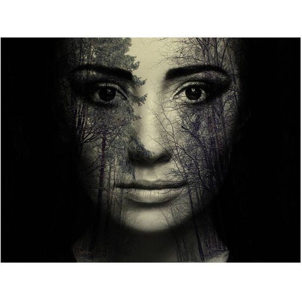 Kuvatapetti Artgeist Forest mask, eri kokoja