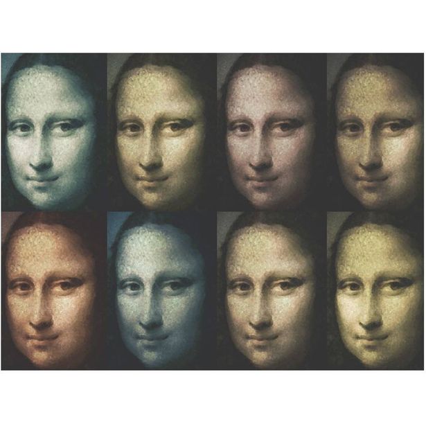 Kuvatapetti Artgeist Pop art Mona Lisa, eri kokoja