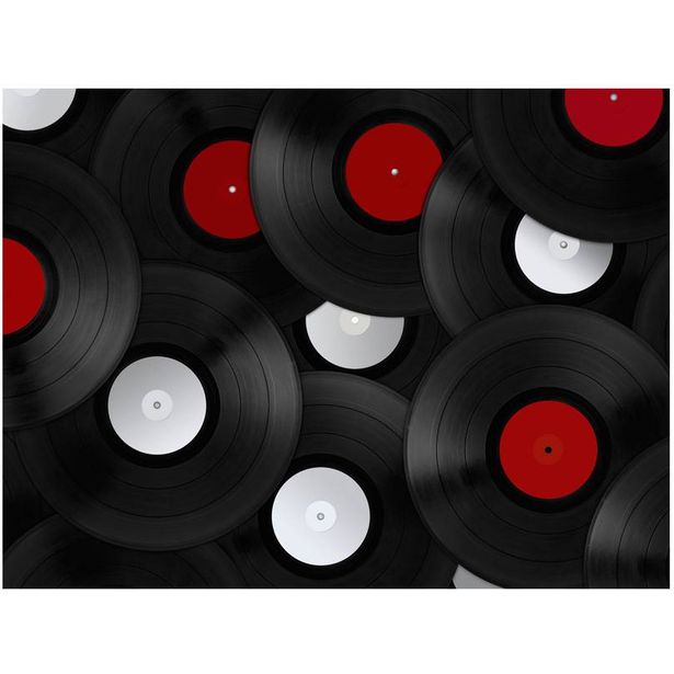 Kuvatapetti Artgeist Vinyylit: Retro, eri kokoja