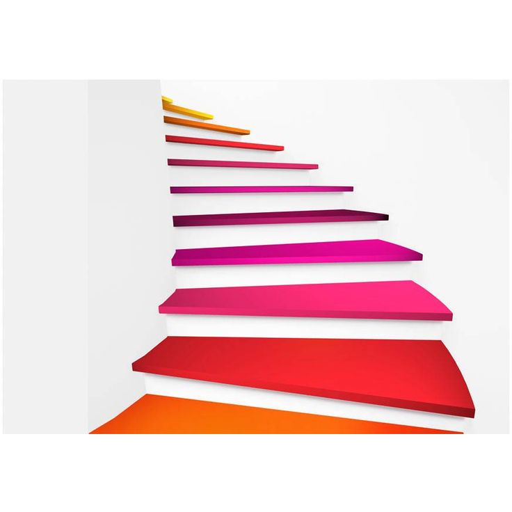 Kuvatapetti Artgeist Colorful stairs, eri kokoja