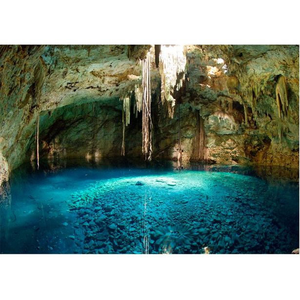 Kuvatapetti Artgeist Stalactite cave, eri kokoja