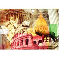 Kuvatapetti Artgeist Rome - collage, eri kokoja