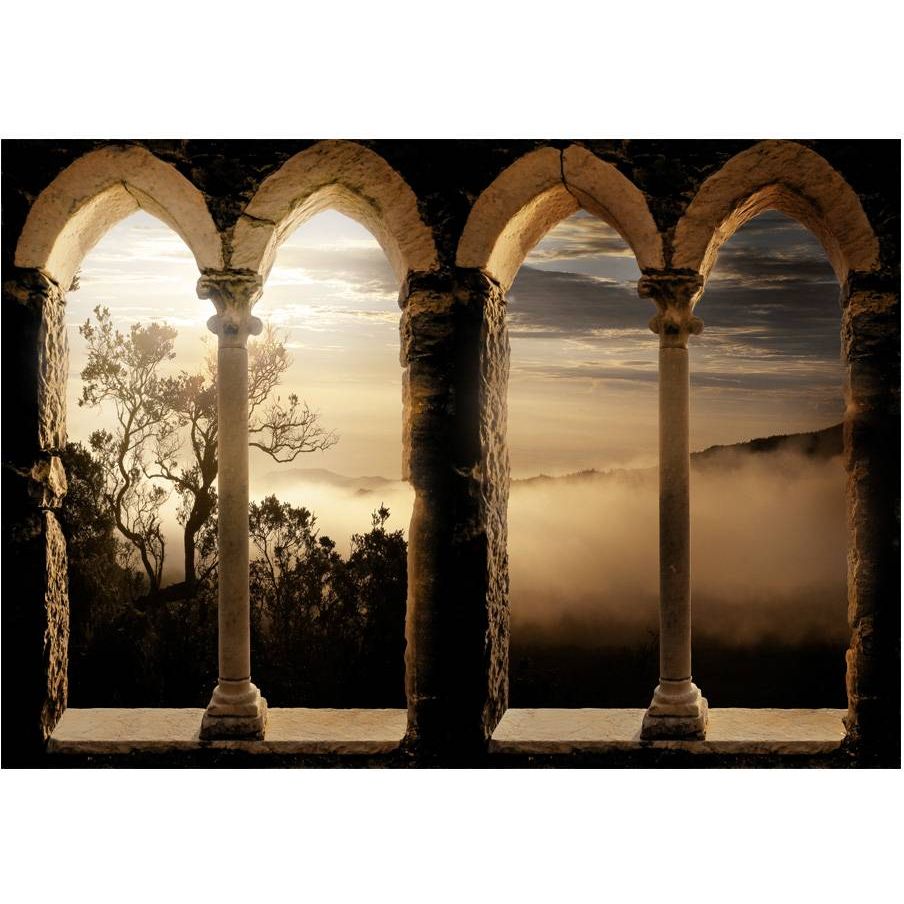 Kuvatapetti Artgeist Mountain monastery, 280x400cm
