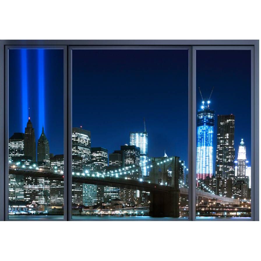 Kuvatapetti Artgeist Luminous path, 70x100cm, sininen