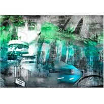 Kuvatapetti Artgeist Berlin - Green Collage, eri kokoja