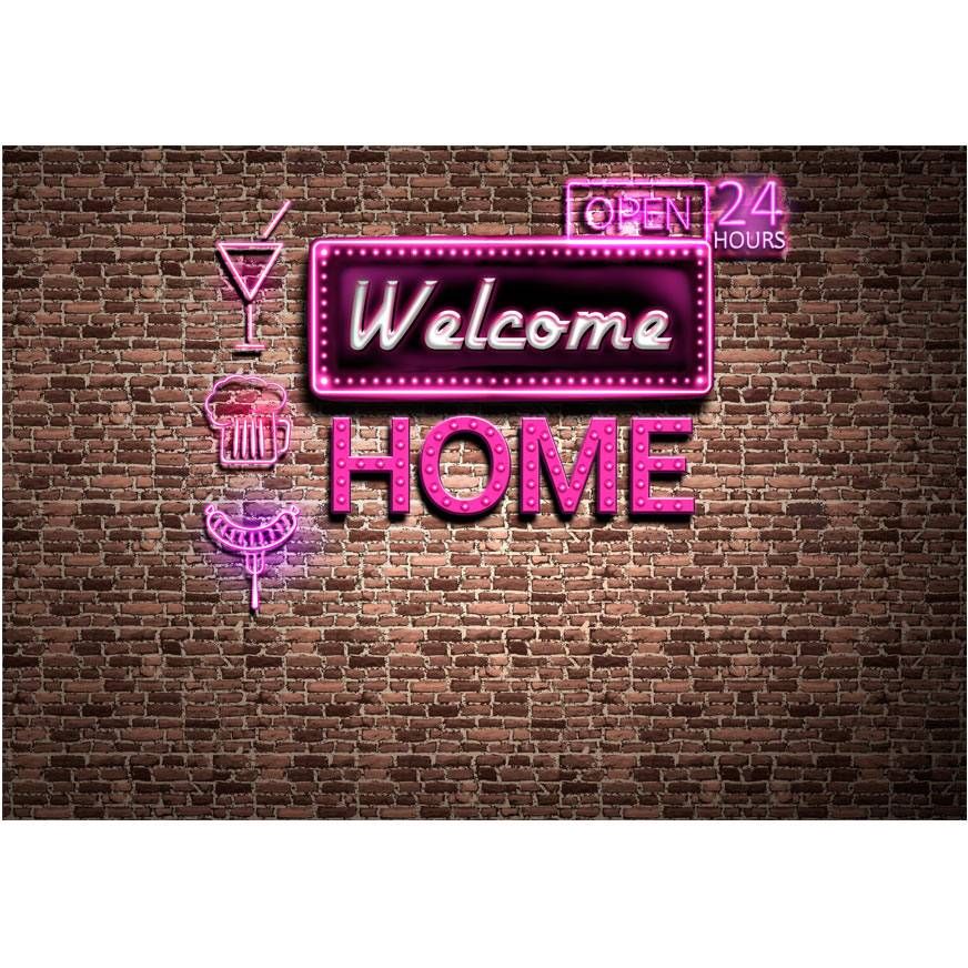 Kuvatapetti Artgeist Welcome home, 140x200cm, violetti