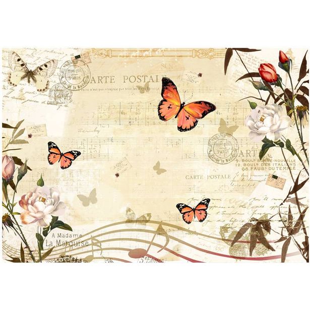 Kuvatapetti Artgeist Melodies of butterflies, eri kokoja