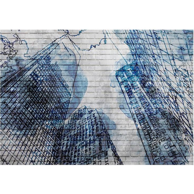 Kuvatapetti Artgeist Inky New York, eri kokoja