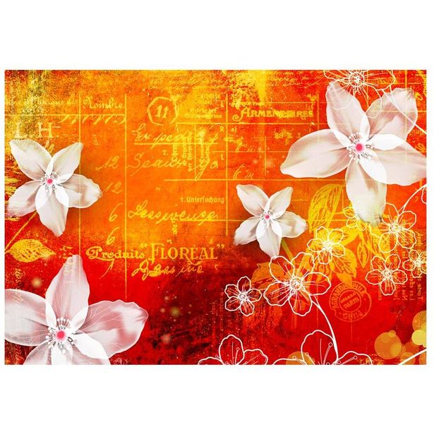 Kuvatapetti Artgeist Floral notes II, eri kokoja