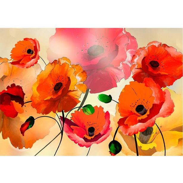 Kuvatapetti Artgeist Velvet Poppies, eri kokoja