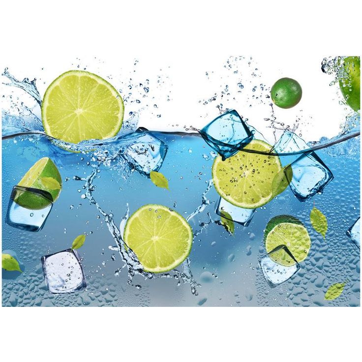 Kuvatapetti Artgeist Refreshing lemonade, eri kokoja