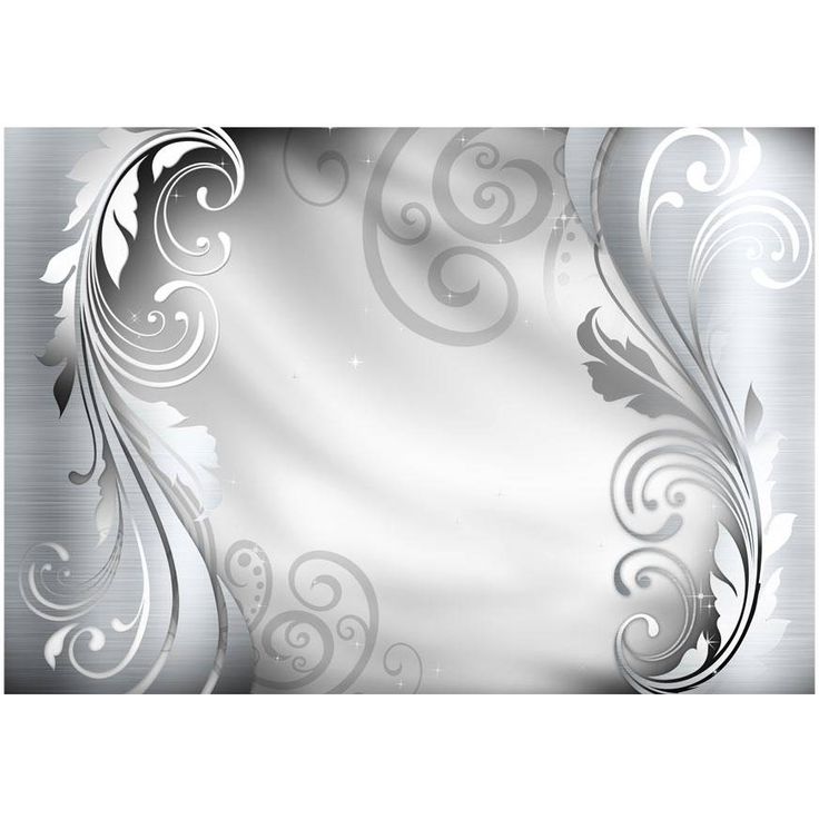 Kuvatapetti Artgeist Silver ornament, eri kokoja