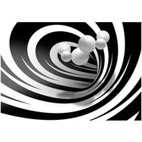 Kuvatapetti Artgeist Twisted In Black &amp; White, eri kokoja