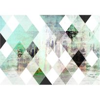 Kuvatapetti Artgeist Rhombic Chessboard Green, eri kokoja