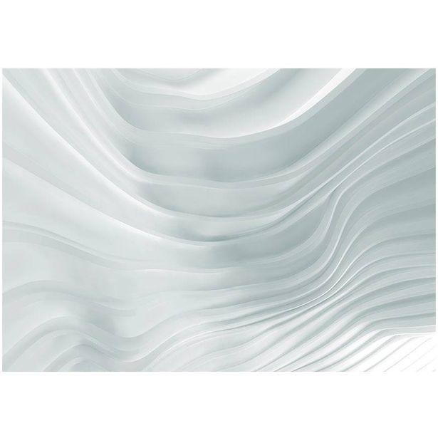 Kuvatapetti Artgeist Waving White, eri kokoja