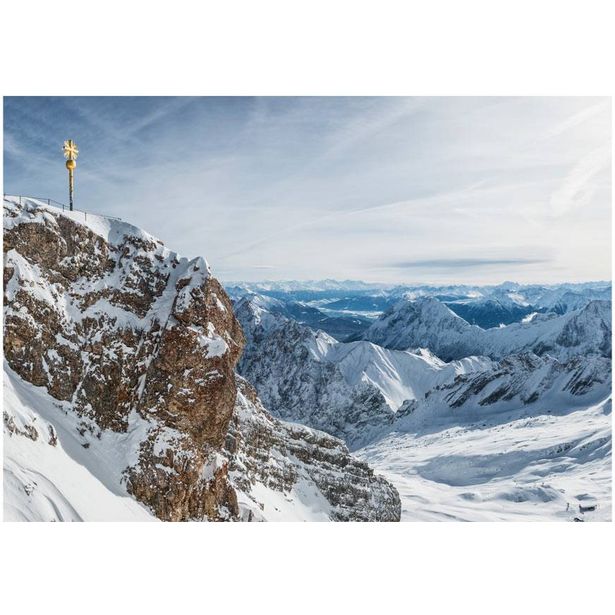 Kuvatapetti Artgeist Alps - Zugspitze, eri kokoja