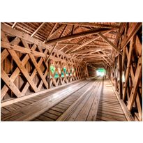 Kuvatapetti Artgeist Wooden Bridge, eri kokoja