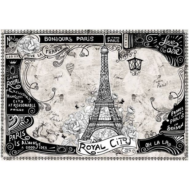 Kuvatapetti Artgeist Bonjour Paris II, eri kokoja
