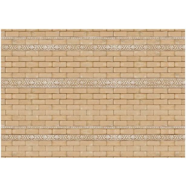 Kuvatapetti Artgeist Brick with ornaments, eri kokoja