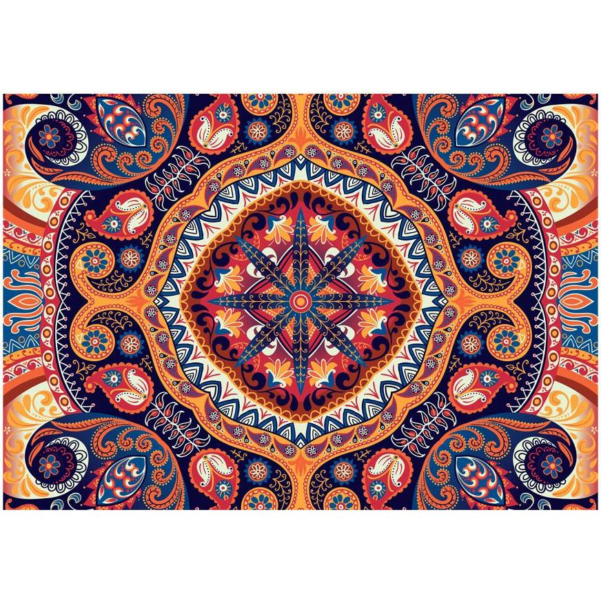 Kuvatapetti Artgeist Exotic mosaic, 280x400cm, oranssi