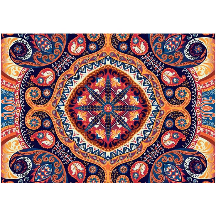 Kuvatapetti Artgeist Exotic mosaic, eri kokoja